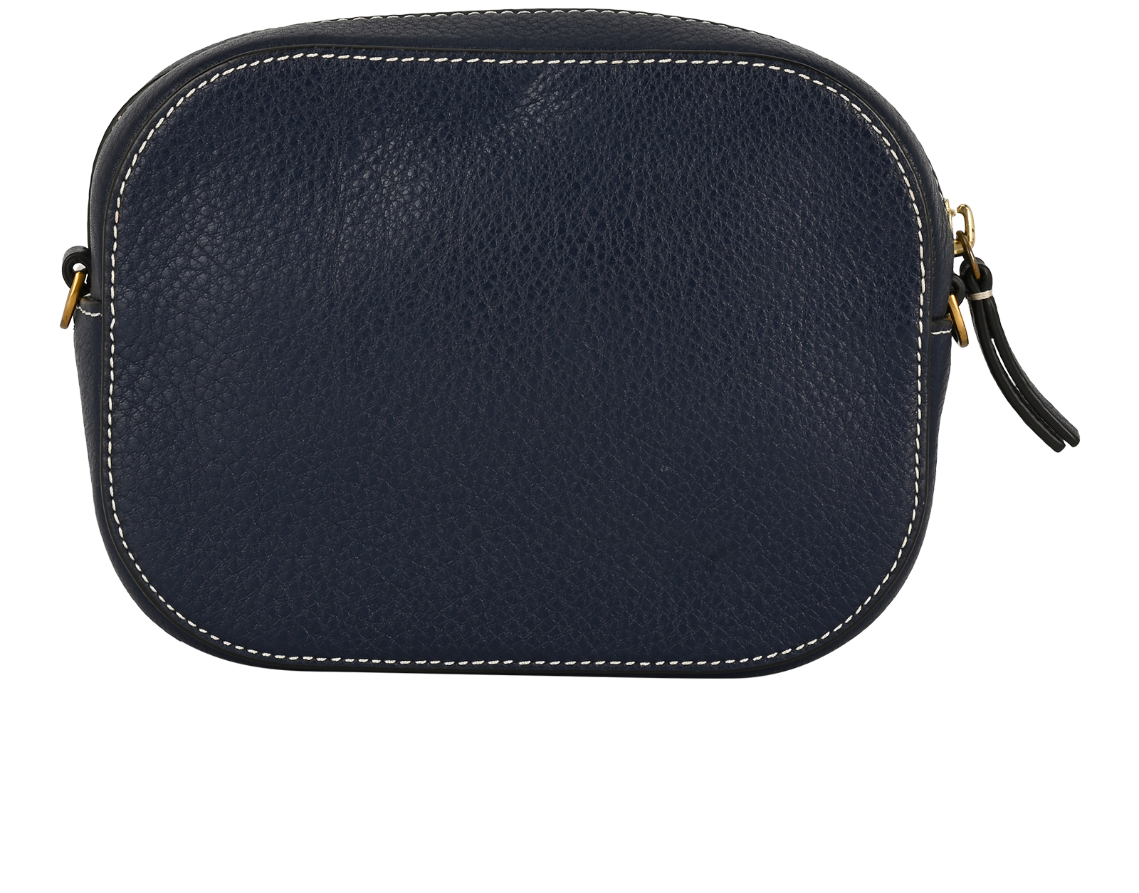 Small Camera Bag, &pound;150, Handbags, Blue, Leather, Back view